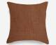 Solid brown pattern Sofa cushion pure cotton